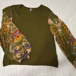 Bl-nk Anthropologie top